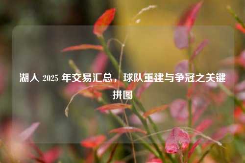 湖人 2025 年交易汇总,球队重建与争冠之关键拼图