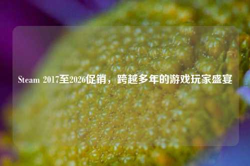 Steam 2017至2026促销，跨越多年的游戏玩家盛宴