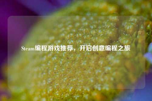 Steam编程游戏推荐，开启创意编程之旅