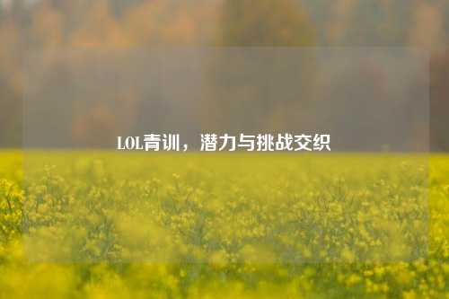 LOL青训，潜力与挑战交织